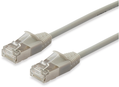 Изображение Equip Patchkabel Cat6A  F/FTP 2xRJ45  0.15m beige Slim  LSZH Polybeutel