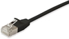 Изображение Equip Patchkabel Cat6A  F/FTP 2xRJ45  0.15m sw    Slim  LSZH Polybeutel