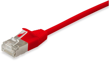 Picture of Equip Patchkabel Cat6A  F/FTP 2xRJ45  1.50m rot   Slim  LSZH Polybeutel