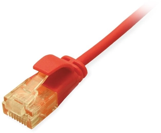 Изображение Equip Patchkabel Cat6A  U/UTP Slim    0.25m rot         LSZH Polybeutel