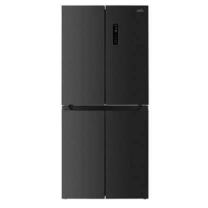 Attēls no ETA | Refrigerator | ETA139090015DN | Energy efficiency class D | Free standing | Side by Side | Height 180 cm | No Frost system | Fridge net capacity 271 L | Freezer net capacity 150 L | Display | 39 dB | Black