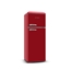 Attēls no ETA | Refrigerator | ETA253490030E Storio retro | Energy efficiency class E | Free standing | Double Door | Height 148.2 cm | Fridge net capacity  170 L | Freezer net capacity 45 L | 44 dB | Red