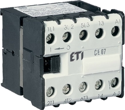Изображение Eti-Polam Stycznik miniaturowy 16A 3P 24V AC 1Z 0R CE07.10-24V-50/60Hz 004641020