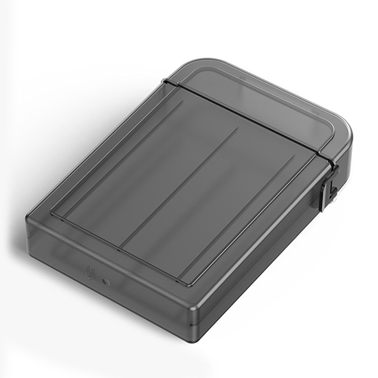 Изображение Etui ochronne PPH-35 pudeko na dysk 3.5'' - póprzezroczyste. szare ORICO