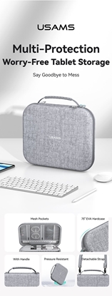 Attēls no Etui ochronne USAMS JX Series na tablet  12.6" szary