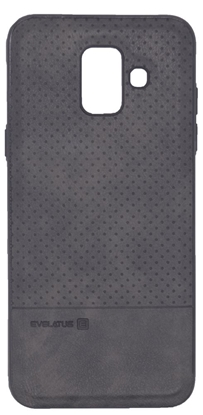 Изображение Evelatus Samsung Galaxy A6 2018 TPU case 1 with metal plate (possible to use with magnet car holder) Black