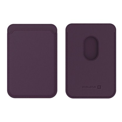 Picture of Evelatus Universal iPhone Genuine leather wallet with MagSafe Deep Purple
