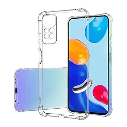 Изображение Evelatus Xiaomi Redmi Note 11/11S Military Shockproof Silicone Case TPU Transparent