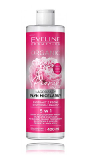 Picture of Eveline Organic Peony Micellar Water 400 ml
