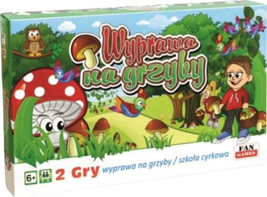 Picture of Fan Games Gra planszowa Wyprawa na grzyby i Szkoa cyrkowa