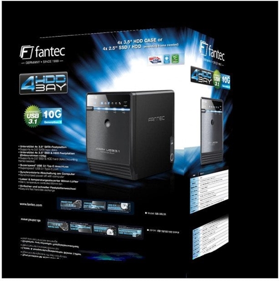 Picture of Fantec QB-35U31 4x3,5  USB 3.1