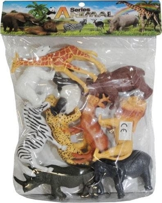 Изображение Figurka Swede Dzikie zwierzta zestaw 10 figurek Swede