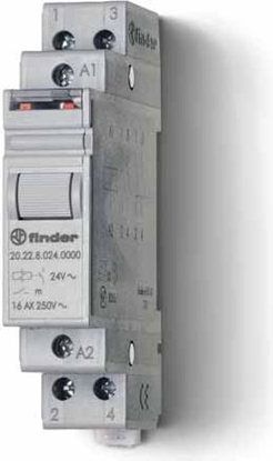 Attēls no Finder Przekanik impulsowy 2Z 16A 24V DC (20.22.9.024.4000)