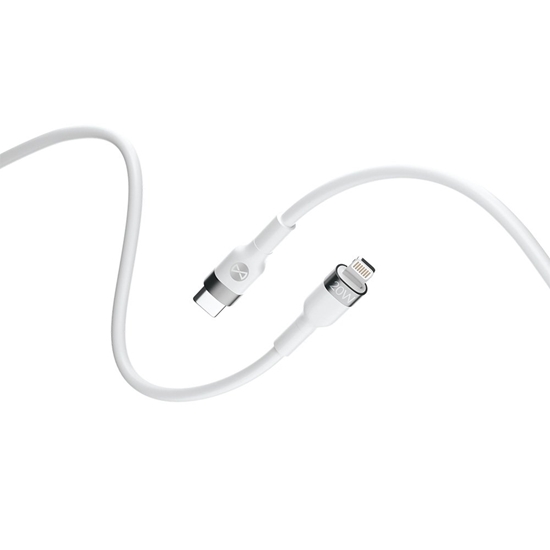 Picture of Forever Flexible Cable USB-C / Lightning / 1m / 20W