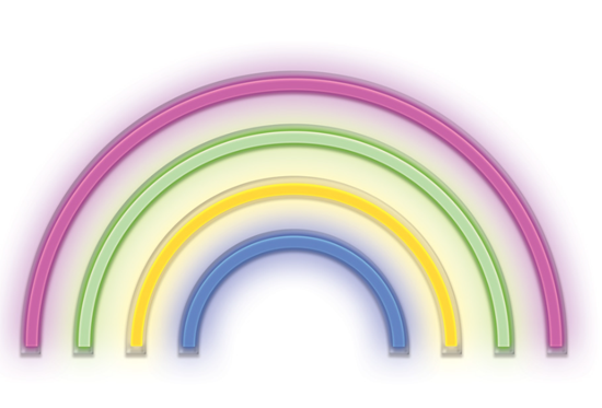 Изображение Forever Light FLNE14X RAINBOW Neon LED Sighboard