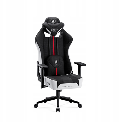 Attēls no Fotel Diablo Chairs Materiaowy Fotel Diablo X-Player 2.0 Small: Biao-czarny