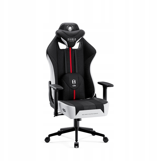 Picture of Fotel Diablo Chairs Materiaowy Fotel Diablo X-Player 2.0 Small: Biao-czarny