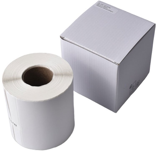 Изображение G&G Rolka etykiet 350 sztuk 100 x 100 mm biaa