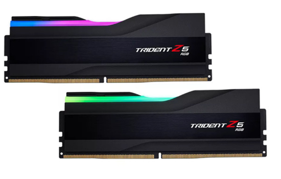 Изображение Pamięć PC DDR5 32GB (2x16GB) Trident Z5 RGB 6000MHz CL30 XMP3 czarna
