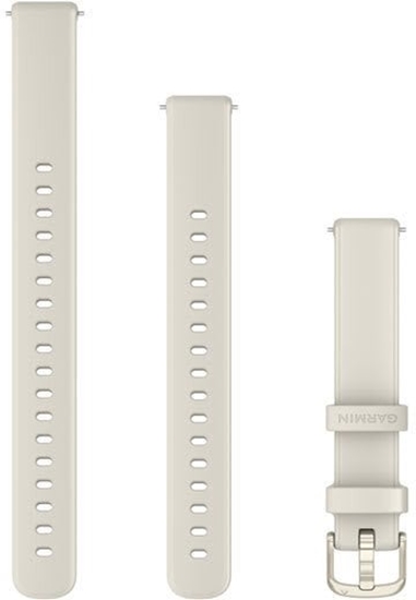 Picture of Garmin Lily 2-opaska (14 mm), Silikon Bone / Lunargold