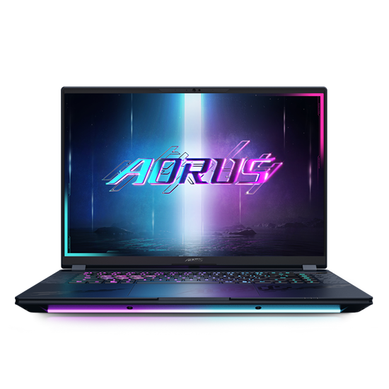 Изображение Gigabyte Aorus Master Gaming BYH | Dark Tide | 16 " | OLED | WQXGA | 2560 x 1600 pixels | Glossy | 240 Hz | Intel Core Ultra 9 | 275HX | 32 GB | SO-DIMM DDR5 | Solid-state drive capacity 1000 GB | NVIDIA GeForce RTX 5080 | GDDR7 | 16 GB | Windows 11 Pro |
