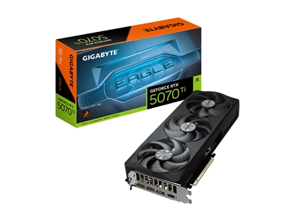 Attēls no Gigabyte GeForce RTX 5070 Ti EAGLE SFF 16G | NVIDIA | 16 GB | GeForce RTX 5070 Ti | GDDR7 | HDMI ports quantity 1 | PCI-E 5.0