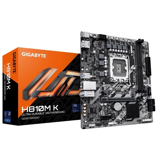 Picture of GIGABYTE H810M K LGA1851 1xDP 1xHDMI