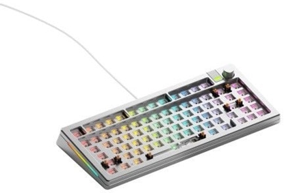 Изображение Glorious GMMK 3 Pro 75 % Custom Gaming-Tastatur - Barebone, ANSI-Layout, silber
