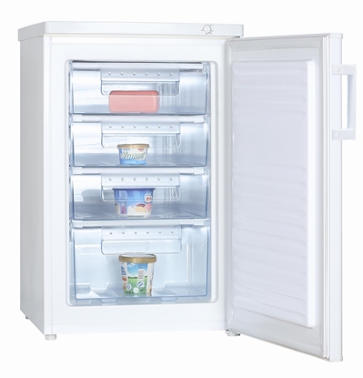 Picture of Goddess | Freezer | GODFSC085TW9E | Energy efficiency class E | Upright | Free standing | Height 85 cm | Total net capacity 91 L | White