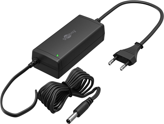 Изображение Goobay 12 V Power Supply (36 W/3.0 A), Black | 64980