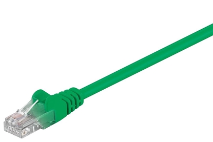 Picture of Goobay | 68368 CAT 5e patch cable, U/UTP, Green, 3 m