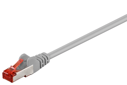 Attēls no Goobay | CAT 6 patch cable S/FTP (PiMF) | 50888 | Grey RJ45 male (8P8C) | RJ45 male (8P8C)