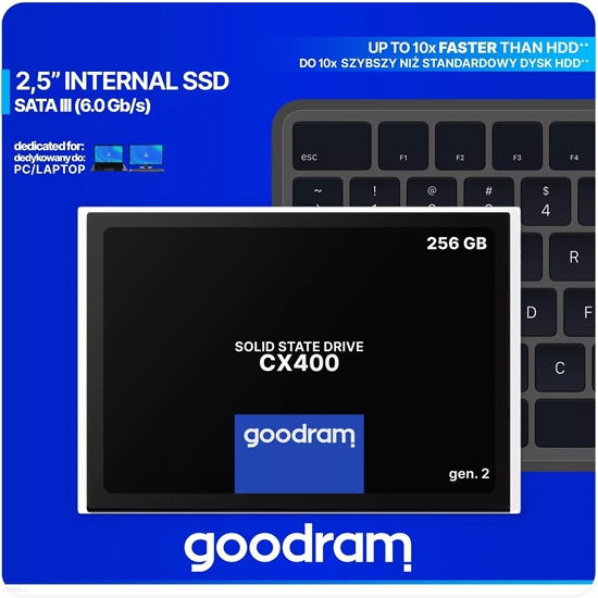 Изображение Goodram CX400 Gen2 256GB