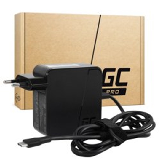 Изображение GreenCell AD134PV2 Charger USB-C PD 65W (5V-3A, 9V-3A, 12V-3A, 15V-3A, 20V-3.25A)