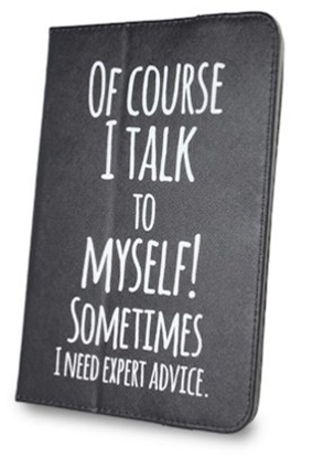 Attēls no GreenGo Talk to myself Fashion Series 7-8" Universal Tablet Case