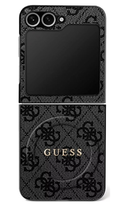 Attēls no Guess 4G Leather Magsafe Samsung Galaxy Z Flip 7 Phone case