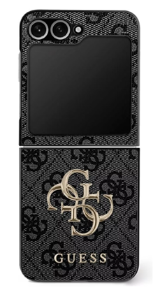 Attēls no Guess 4G Leather Metal Logo Samsung Galaxy Z Flip 7 Phone case