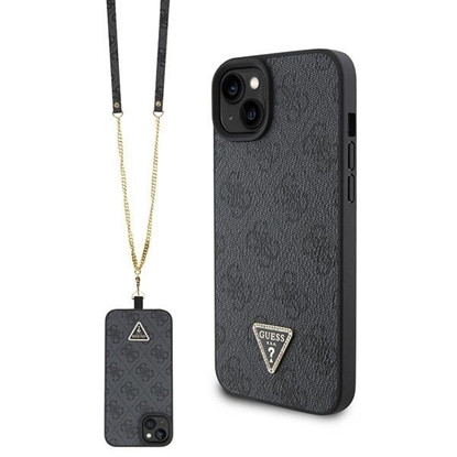 Attēls no Guess Crossbody 4G Metal Logo Back Case for Apple iPhone 15 Plus