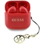 Изображение TWS Guess Glossy Effect Printed Classic Logo & Charm Red Headphones