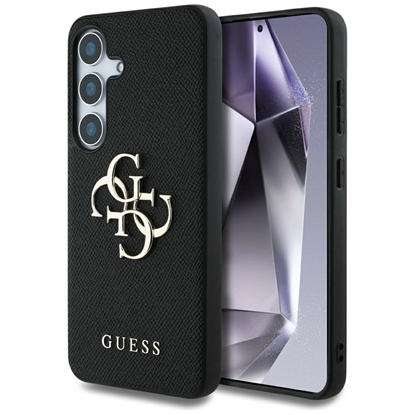Attēls no Guess Grained Big 4G Logo Small Classic Logo Protective cover for Samsung Galaxy S25 Ultra