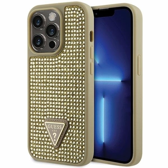 Picture of Guess GUHCP14LHDGTPD Back Case for Apple iPhone 14 Pro