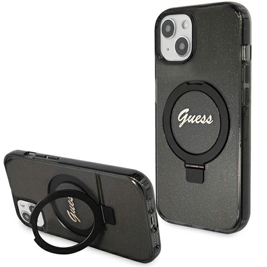 Picture of Guess GUHMP15MHRSGSK Back Case for Apple iPhone 15 Plus / 14 Plus
