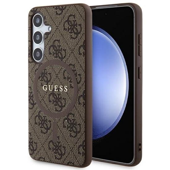 Picture of Guess GUHMS24SG4GFRW Rear Cover for Samsung Galaxy S24