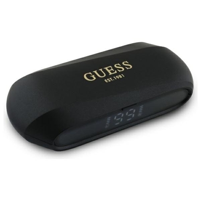 Attēls no Guess Elongated Metallic ENC TWS Wireless Earphones Black