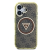 Picture of Guess IML 4G Glitter and Triangle Logo MagSafe Case for Apple iPhone 16
