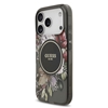 Изображение Guess IML Flowers Strap MagSafe Case for iPhone 17 Pro / Black