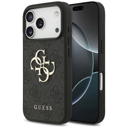 Attēls no Guess PU 4G Metal Logo Case for Apple iPhone 17 Pro