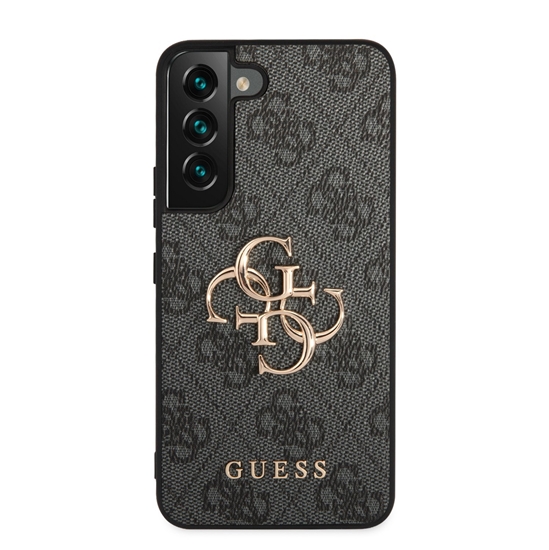 Изображение Guess PU 4G Metal Logo Case for Samsung Galaxy S23 / Grey