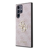 Picture of Guess PU 4G Metal Logo Case for Samsung Galaxy S24 Ultra / Pink