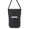 Picture of Guess PU 4G Metal Logo Script Phone Bag / Black